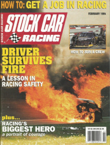 STOCK CAR RACING 1994 FEB - Tony Walls, California Dwarf Car, Royce Cornett 